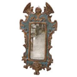 Gothic Carved Wood Mirror - Styylish