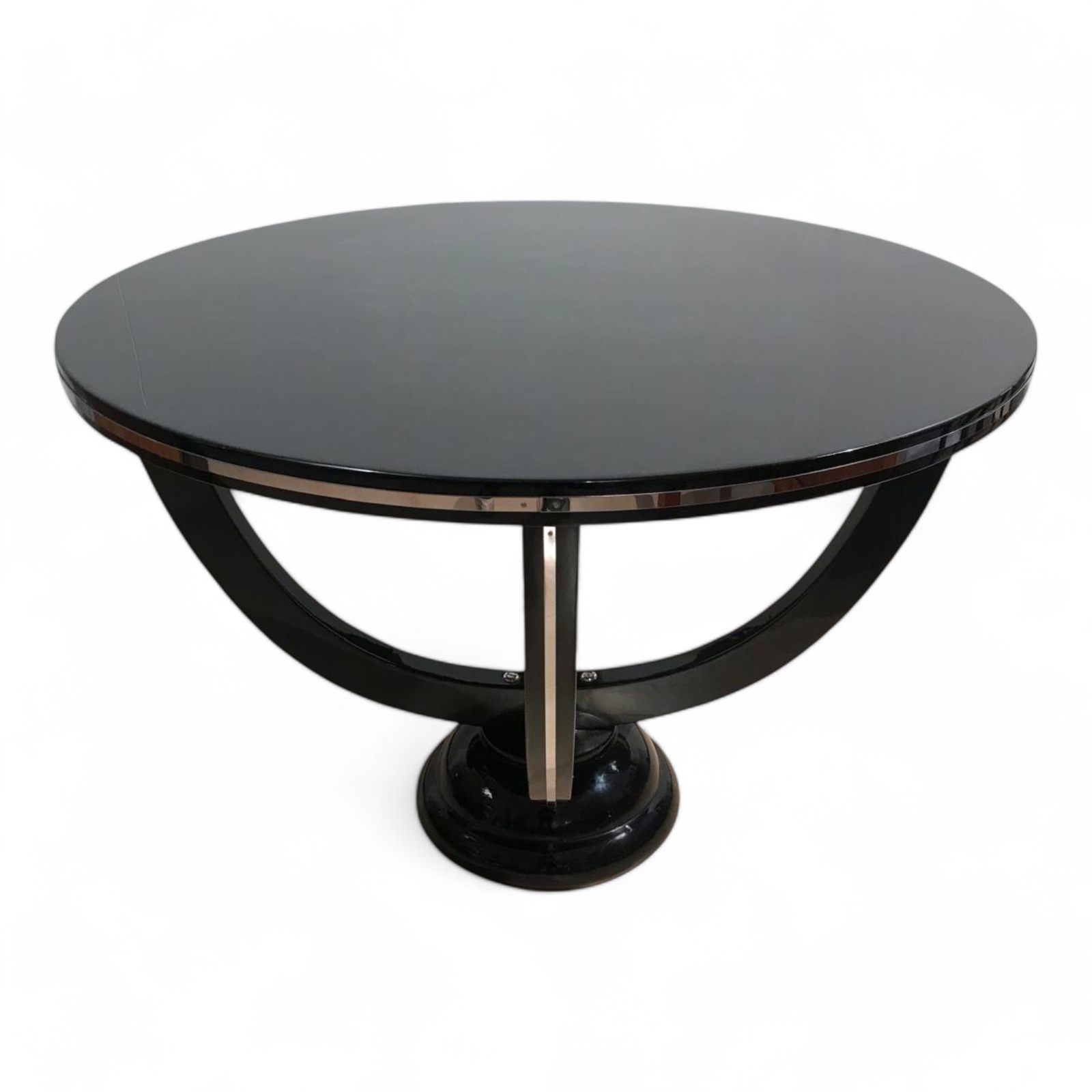 Black art deco coffee table sale