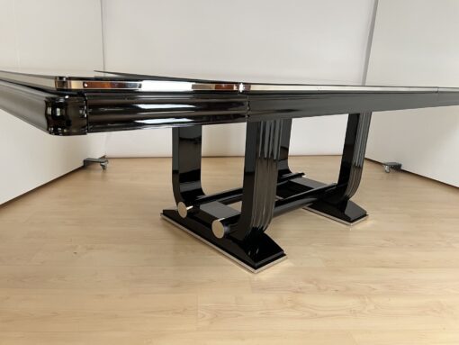 Art Deco Table Gaston Poisson - Side Edge Perspective - Styylish