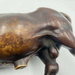 Art Deco Bull Sculpture - Muscle Detail - Styylish