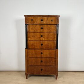 Biedermeier Chiffonier, Cherry Veneer, South Germany circa 1830