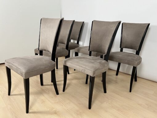 French Art Deco Chairs - Side Profile - Styylish