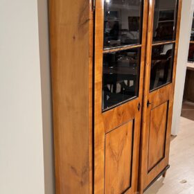 Biedermeier Bookcase Cherry Veneer, Southern Germany circa 1820