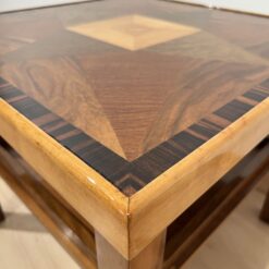 Modernist Art Deco Side Table - Inlay Detail - Styylish