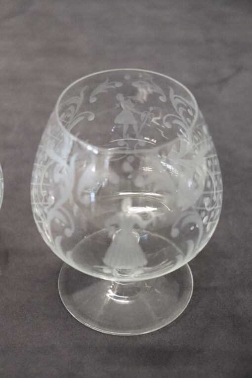 Set of Four Venetian Glasses - Interior - Styylish