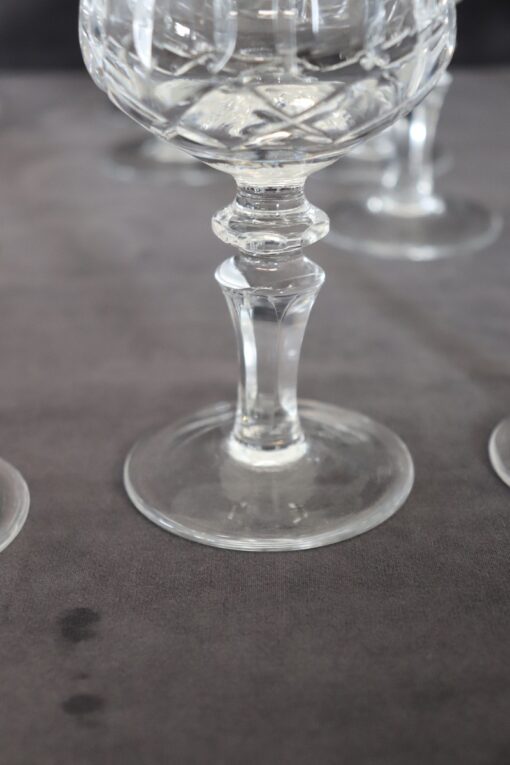 Set of 18 Elegant Crystal Glasses - Stem - Styylish