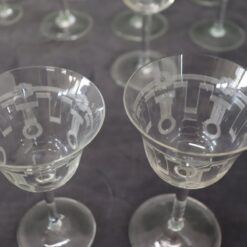 Crystal Glasses Set of 28 - Glass Interior - Styylish