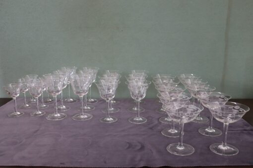 Crystal Glasses Set of 28 - Set - Styylish