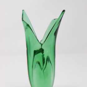 Italian Murano Glass Vase by Flavio Poli for Seguso, 1960s