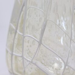 Murano Glass Transparent Vase - Pattern - Styylish