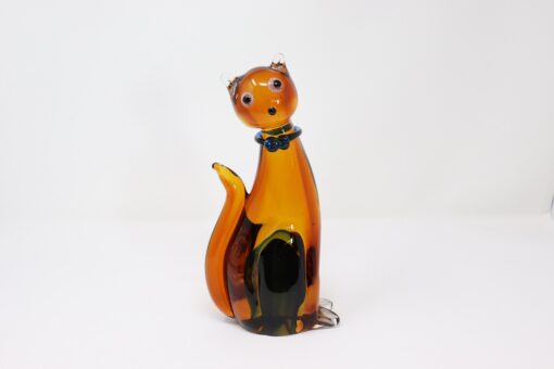 Cat Sculpture Murano Glass - Full - Styylish