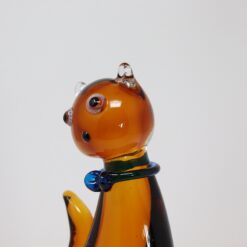 Cat Sculpture Murano Glass - Face Side Profile - Styylish