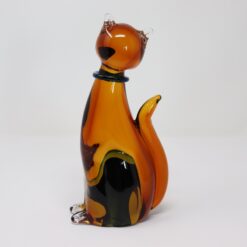 Cat Sculpture Murano Glass - Back Profile - Styylish