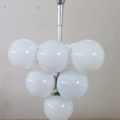 Space Age Chandelier Chrome - Light Off Profile - Styylish