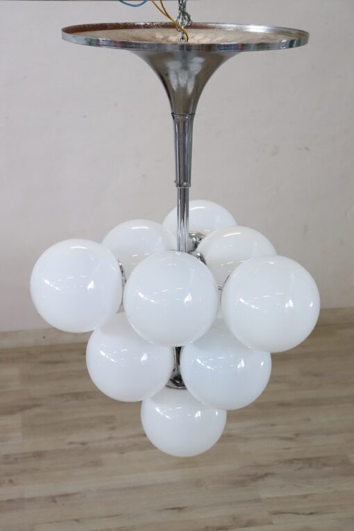 Space Age Chandelier Chrome - Light Off - Styylish