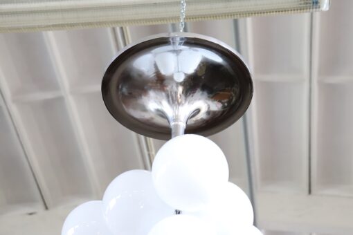 Space Age Chandelier Chrome - Chrome Base - Styylish