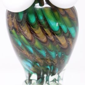 Owl Sculpture in Murano Art Glass