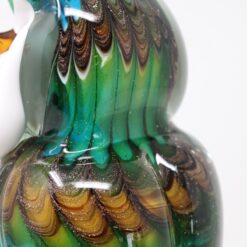 Owl Sculpture Murano Glass - Head Detail - Styylish