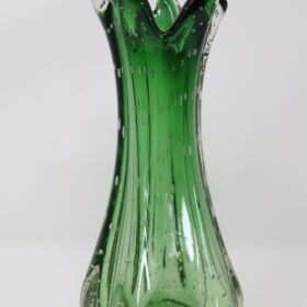 Murano Art Glass Bullicante Model Vase, 1960s