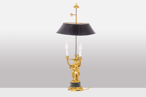 Bouillotte Lamp Gilded Bronze - Lights Off - Styylish