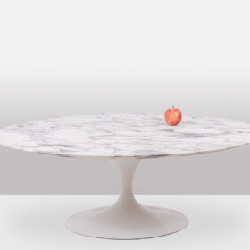 Eero Saarinen for Knoll International “Tulip” Coffee Table in Marble, 1960s