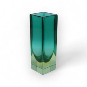 Seguso Murano Glass Vase by Flavio Poli for Seguso, 1970s