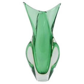 Italian Murano Glass Vase by Flavio Poli for Seguso, 1960s