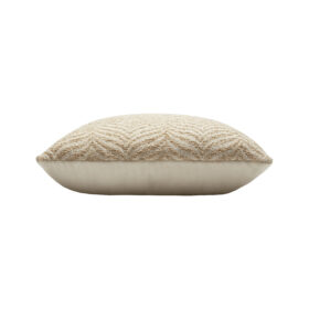 Zebra Ivory Cushion, Made in Italy