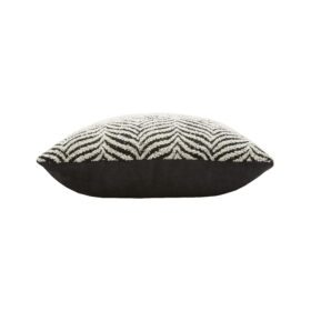 Zebra Black Cushion