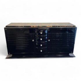 Large Modernist Art Deco Sideboard attributed to Gaston Poisson, 1935