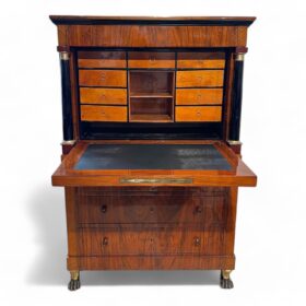 Biedermeier Secretaire, Walnut, Austria 1820