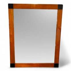 Biedermeier Mirror Ebonized Corners - Styylish