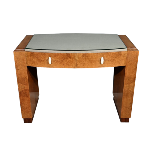 Small Desk in Amboyna Burl - Styylish