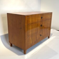 Biedermeier Commode Cherry Veneer - Side Front Detail - Styylish