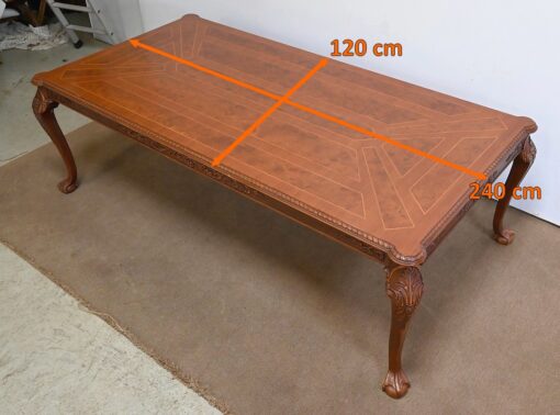 Chippendale Style Rectangular Table - Top Measurements - Styylish