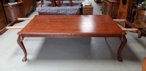 Chippendale Style Rectangular Table - Full View - Styylish