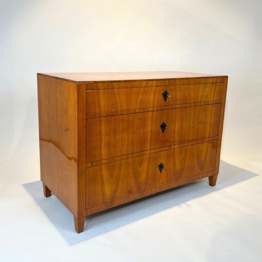 Biedermeier Commode Cherry Veneer - Side - Styylish