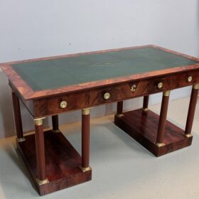 Mahogany Desk, Empire style – 20th Century