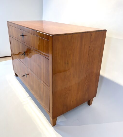 Biedermeier Commode Cherry Veneer - Side - Styylish