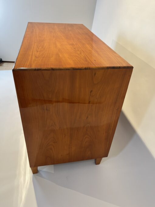 Biedermeier Commode Cherry Veneer - Side Profile - Styylish