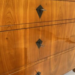 Biedermeier Commode Cherry Veneer - Ebonized Detail - Styylish