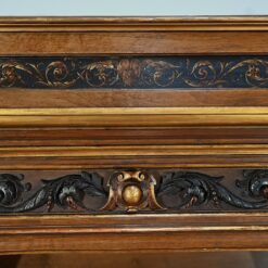 Italian Renaissance Study and Desk - Carved Detail - Styylish