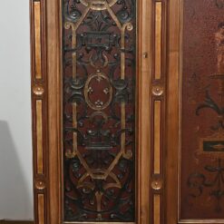 Italian Renaissance Study and Desk - Left Door Decor Detail - Styylish