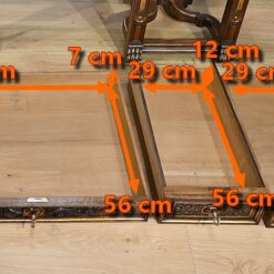 Italian Renaissance Study and Desk - Drawer Dimensions - Styylish