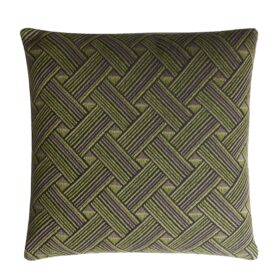 Rock Green Cushion, Made In Italy