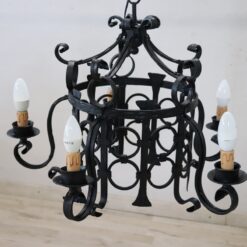 Italian Iron Chandelier - Full Details - Styylish