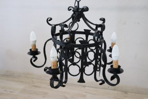 Italian Iron Chandelier - Full Details - Styylish