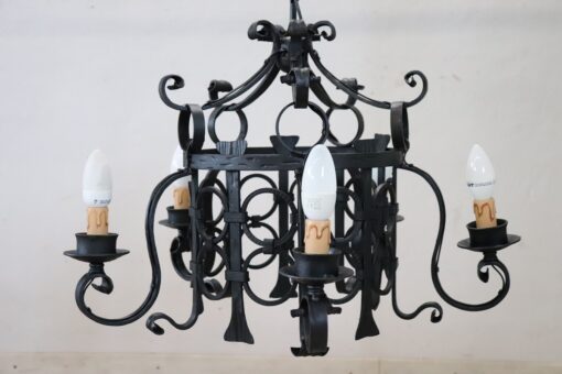 Italian Iron Chandelier - Full - Styylish