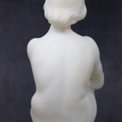 White Marble Sculpture - Back of Hair - Styylish