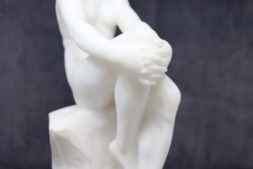 White Marble Sculpture - Knee - Styylish